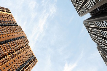 Image showing Apartment buildings