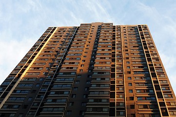 Image showing Apartment buildings