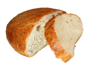 Image showing Fresh wheat bread from rye 