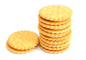 Image showing cookies isolated on white background