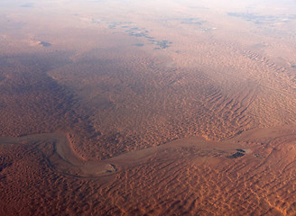 Image showing Dubai aerial view