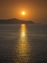 Image showing Santorini Sunset