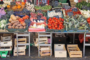 Image showing Market stall