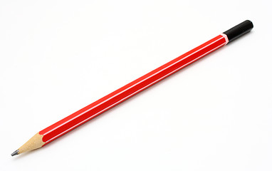 Image showing The read ground pencil 