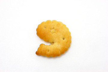 Image showing Yellow cookies in the form of figures