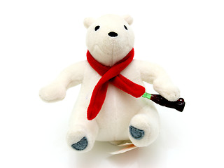 Image showing Children's bright beautiful soft toy