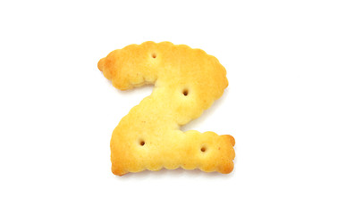 Image showing Yellow cookies in the form of figures