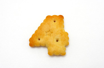 Image showing Yellow cookies in the form of figures