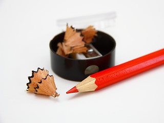 Image showing Keen pencil. Just sharpened. 