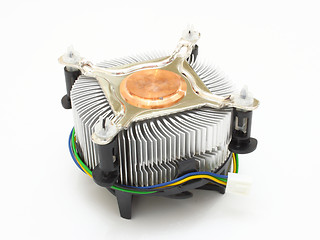 Image showing The fan of the processor 