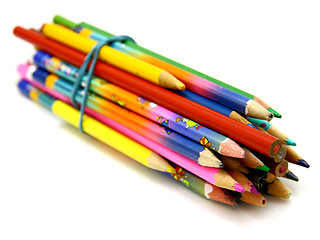 Image showing Colour pencils 