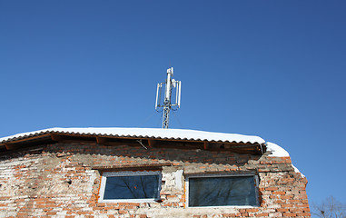 Image showing Antenna mobile communication.