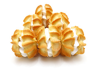 Image showing Yellow cookies 