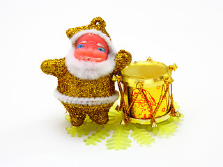 Image showing Santa Claus doll 