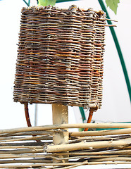 Image showing The wattled basket