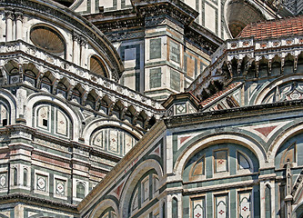 Image showing Duomo Santa Maria del Fiore - Florence - Detail