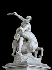 Image showing Hercules and the Centaur - Isolated