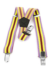 Image showing Kids colored suspenders