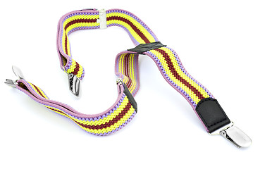 Image showing Kids colored suspenders