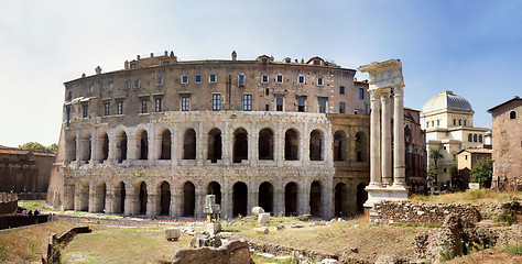 Image showing Theatre of Marcellus Rome