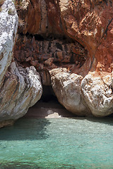 Image showing Bay in the natural reserve of Gypsy