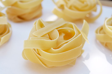 Image showing Tagliatelle pasta