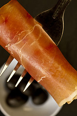 Image showing Jamon Serrano, ham of Spain