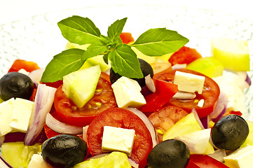 Image showing greek salad