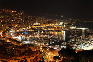 Image showing Monaco night