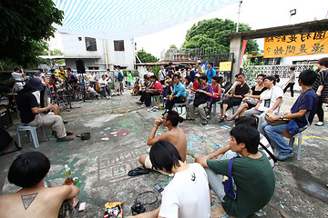 Image showing Tsoi Yuen Chuen village in Hong Kong