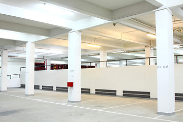 Image showing Car park in Hong Kong