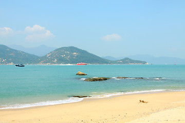 Image showing Beach in Cheung Chau, Hong Kong.