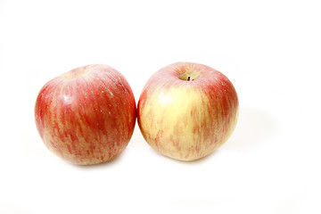Image showing Apples isolated on white background