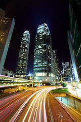 Image showing Hong Kong at night