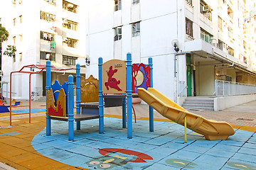 Image showing Colorful playground