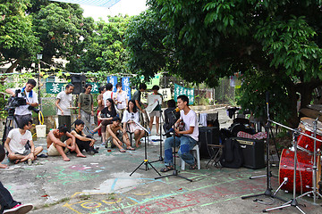 Image showing Tsoi Yuen Chuen village in Hong Kong