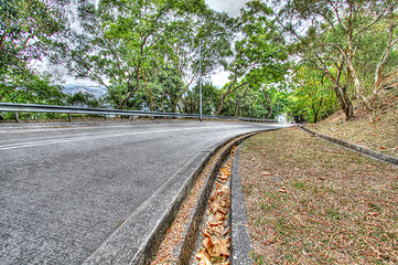 Image showing Highway in Hong Kong, HDR image.