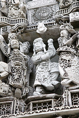 Image showing Chinese carvings in Hong Kong