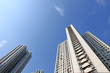 Image showing Housing estates in Hong Kong