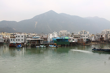 Image showing Tai O fishing village in Hong Kong