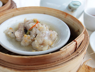 Image showing Chinese dim sum food