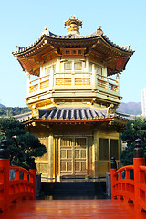 Image showing The Pavilion of Absolute Perfection in the Nan Lian Garden