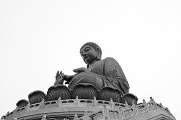 Image showing The Big Buddha in Hong Kong