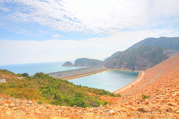 Image showing Seascape and coastal landscape in Hong Kong Geo Park