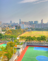 Image showing Hong Kong downtown in HDR