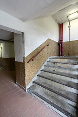 Image showing Stairs in housing estate of Hong Kong