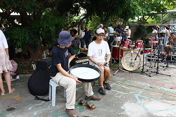 Image showing Tsoi Yuen Chuen village in Hong Kong