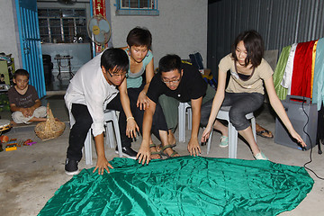 Image showing Tsoi Yuen Chuen village in Hong Kong