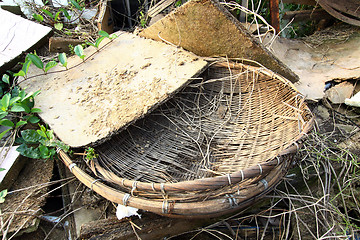 Image showing Baskets for farmers use