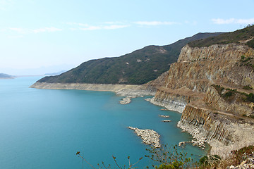 Image showing Hong Kong Geographical Park, the force of nature, folding and na